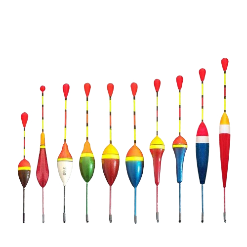 ISI 10 PCS Kumbul Pancing Ikan Mas Jarum Kumbul Pancing Ikan Nila Anti Badai Pelampung Pancing 1 Set