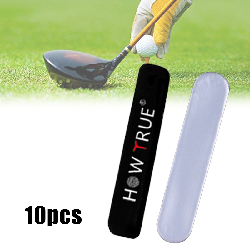 10pcs Lead Tape Timah Pemberat Raket Badminton Stick Golf / Stiker Timah Pemberat Stick Golf Tenis