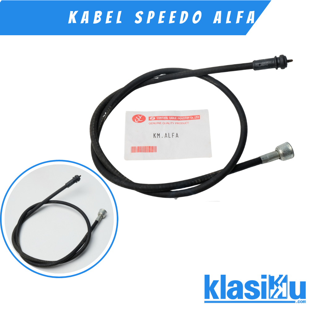 Kabel Speedo Spido Meter Speedometer Yamaha Alfa Force One Nos