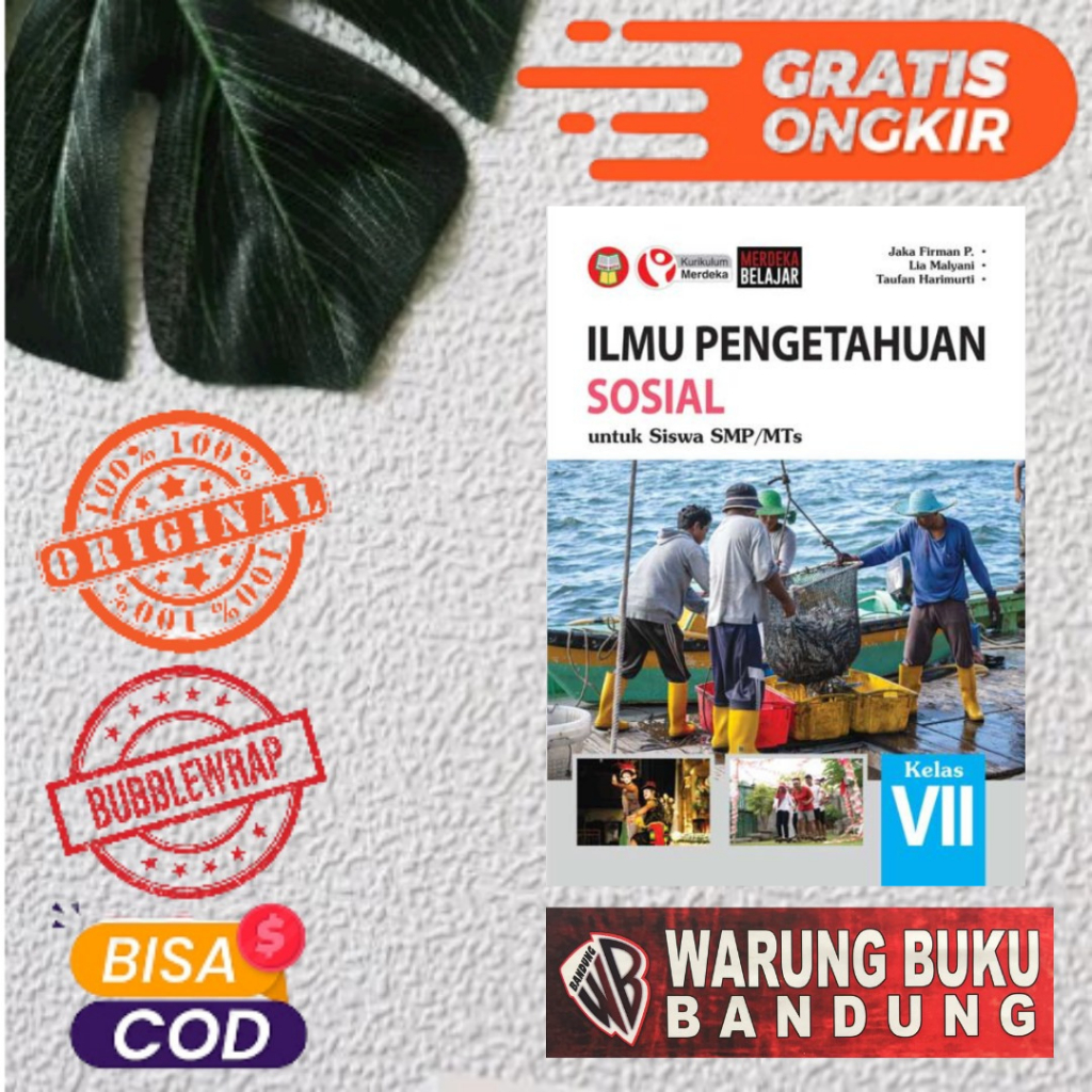 BUKU ILMU PENGETAHUAN SOSIAL UNTUK SISWA SMP/MTS KELAS 7 - YRAMA WIDYA