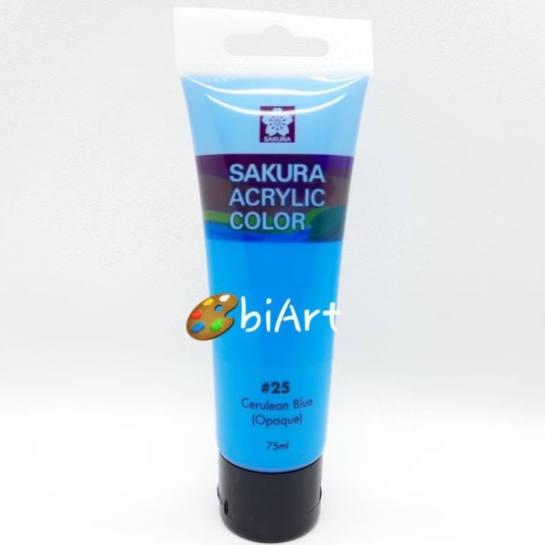 

Cat Akrilik Sakura Acrylic Color 75 ml Cerulean Blue