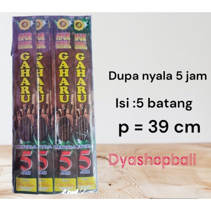 Dupa Gaharu Nyala 5 jam