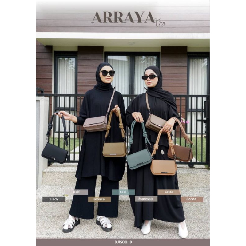(READY) ARRAYA BAG BY DJISOO Tas Wanita Tas Selempang Sling Bag Shoulder Bag Totebag