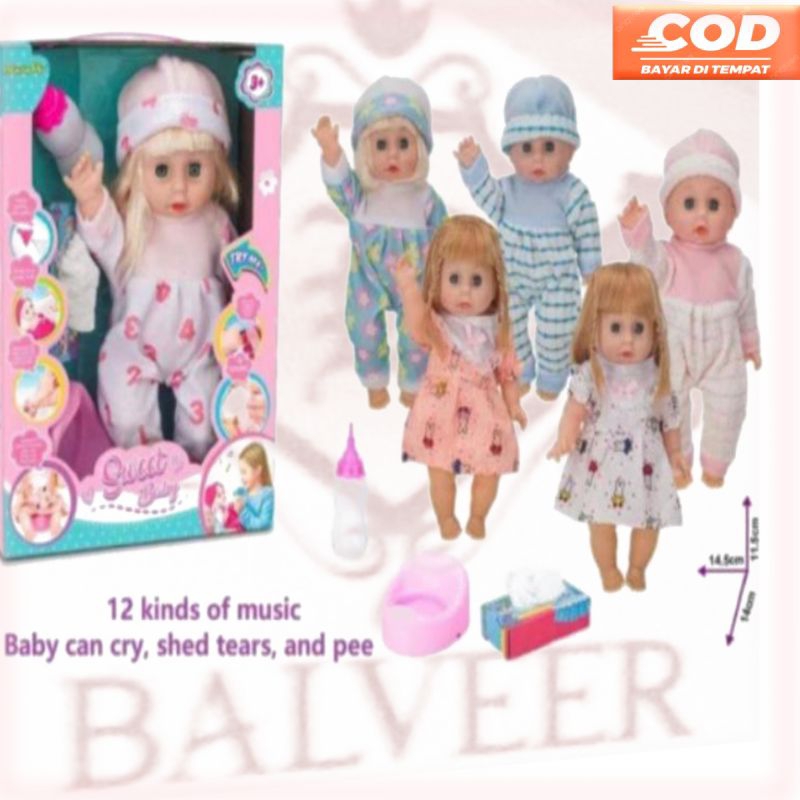 kinds of balveer music mainan baby can