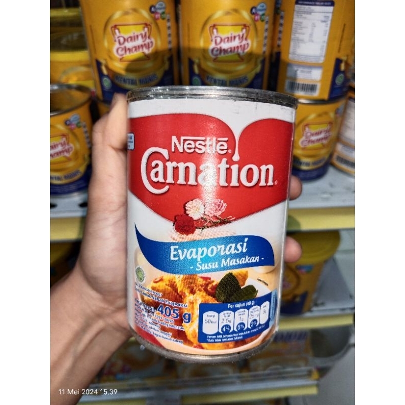 

Carnation Evaporasi Milk 405gr