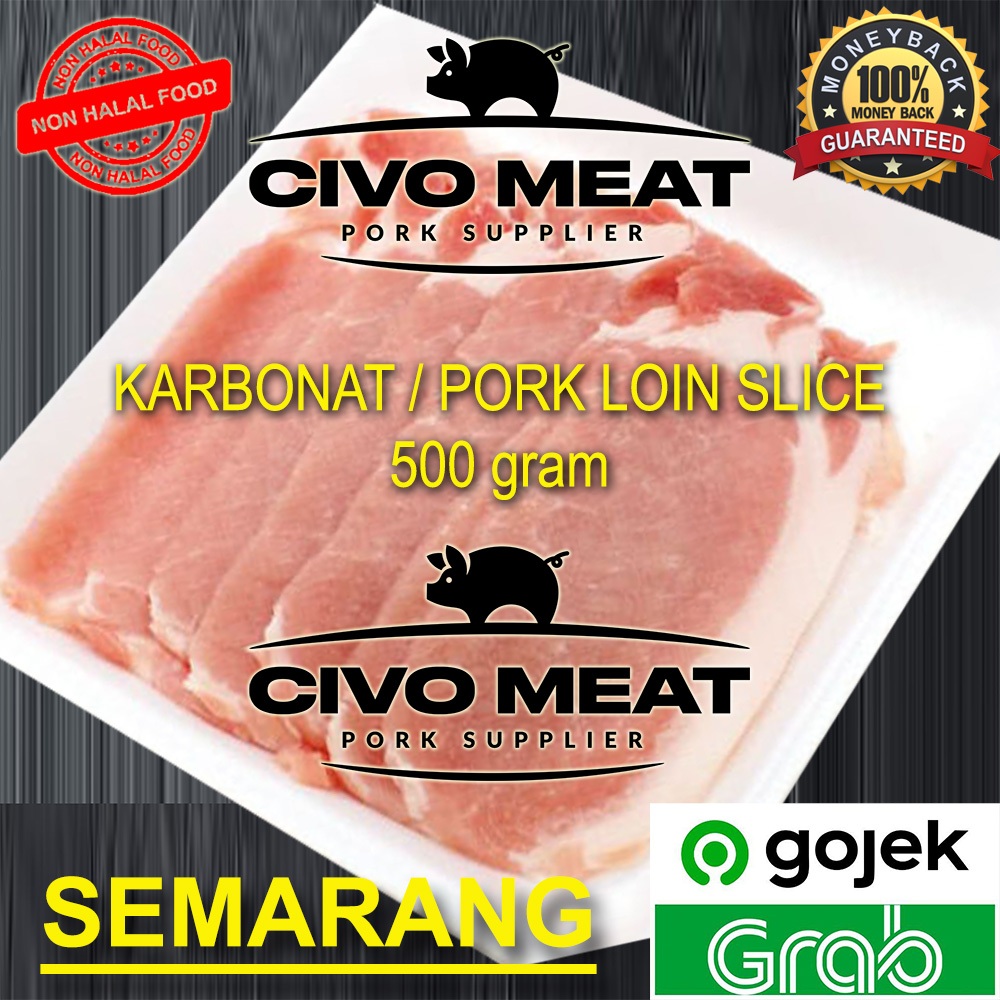 

Karbonat Slice / PorkLoin Slice 500gr