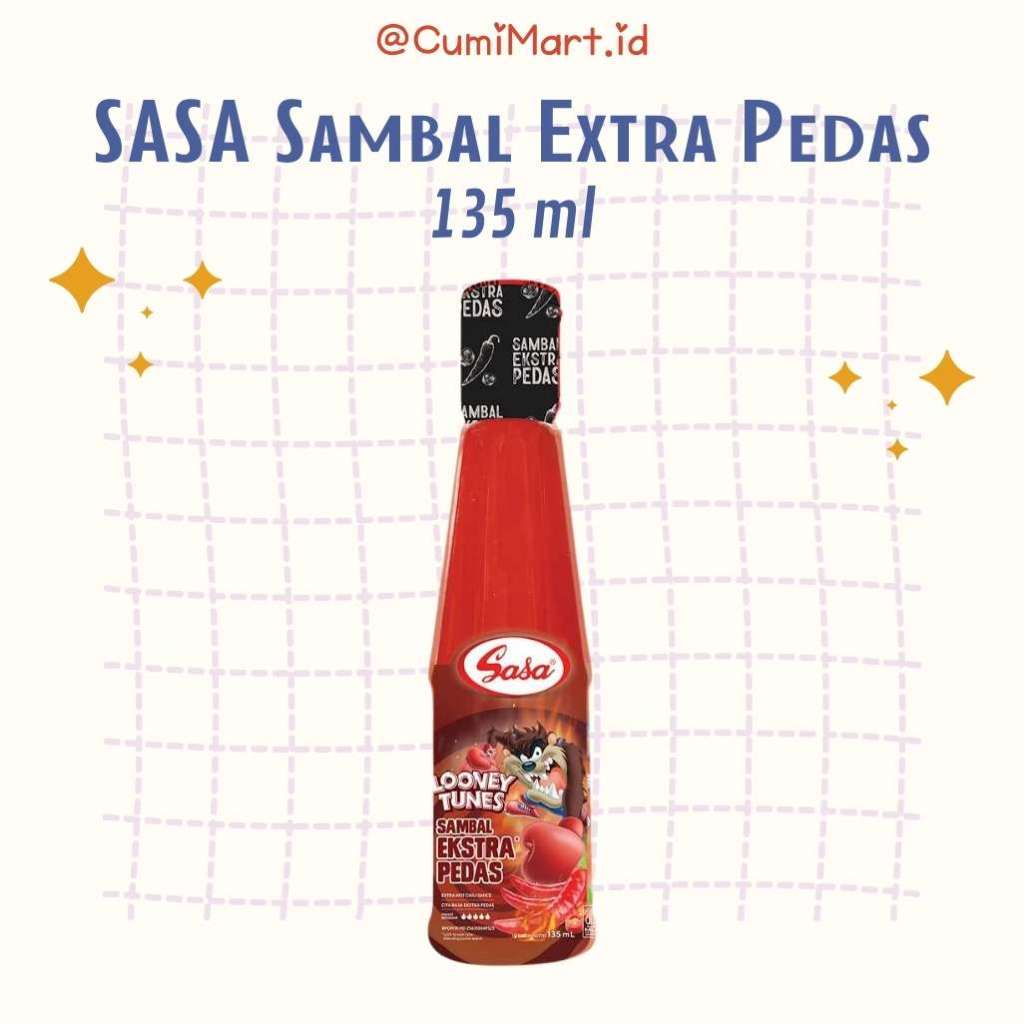 

Sambal Ekstra Pedas Sasa 135ml
