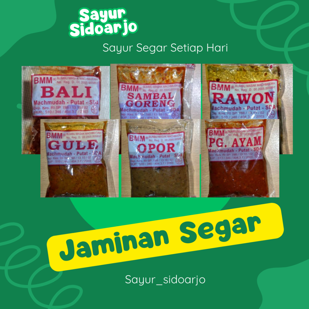 

Bumbu Masak Mahmudah kecil / BMM 1 pcs