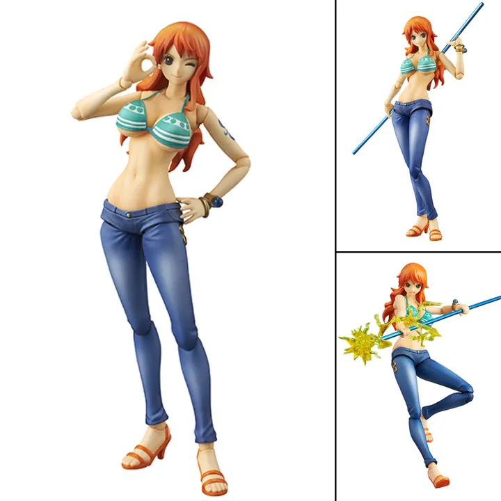 Variable Action Heroes Figure Nami - One Piece (Re-Release) By MegaHouse