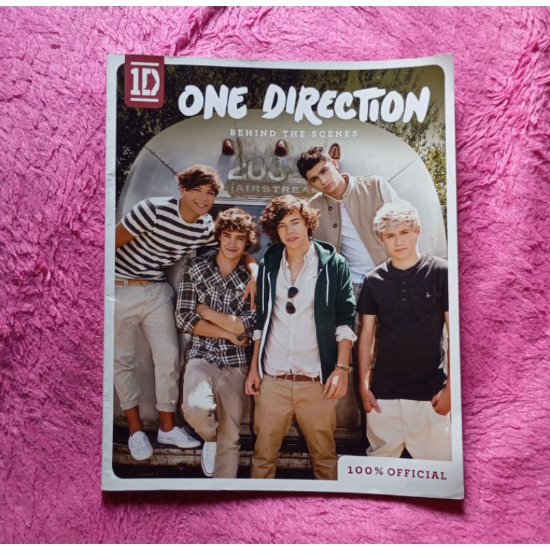 [OFFICIAL & RARE] ONE DIRECTION 1D - BEHIND THE SCENES BOOK LIMITED IMPORTED ORIGINAL ALBUM CD HARRY