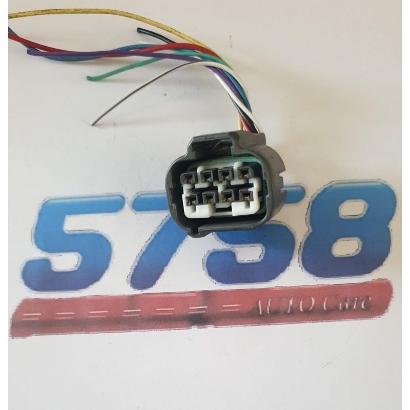 soket headlight female pin 8 original Toyota new fortuner kijang reborn 2.4 2.5 vrz srz GR kabel soc