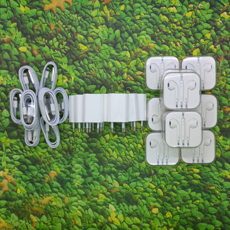 NOS - Power Adapter, Lightning, Earpods Original iPhone