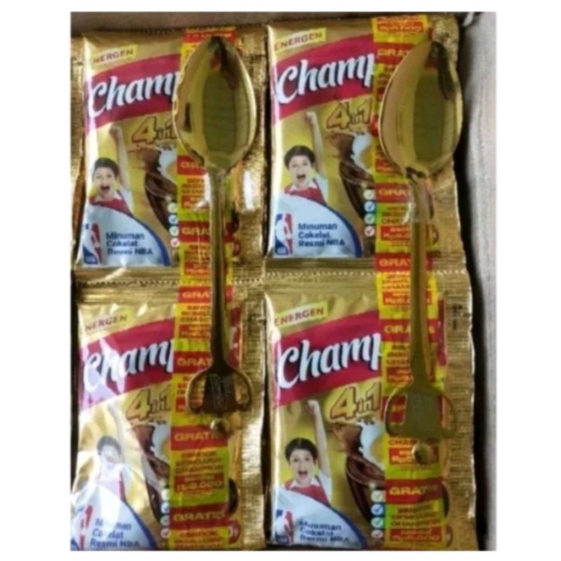 

ENERGEN CHAMPION RENCENG ( 10 SACHET ) GRATIS SENDOK EMAS EXP MEI 2025