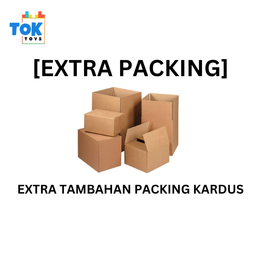 

Jual [EXTRA PACKAGING] EXTRA TAMBAHAN PACKING DENGAN KARDUS | TOK TOYS STORE ( HARUS BELANJA PRODUK )