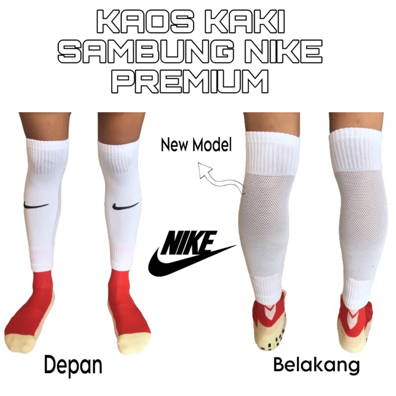 KAOS KAKI SAMBUNG BOLA FUTSAL NIKE PREMIUM GRADE ORI/CONNECTING SOCK BOLA/KAOS KAKI SAMBUNG NIKE