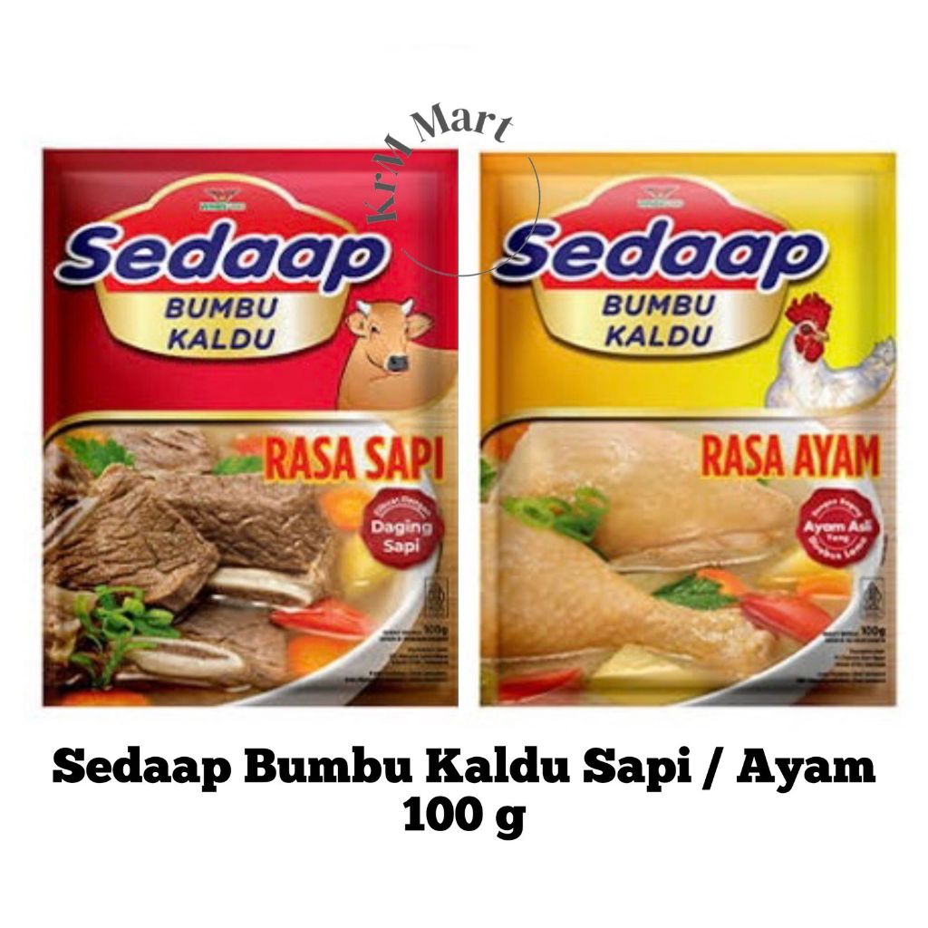 

Sedaap Bumbu Kaldu Sapi Ayam sedap 100 gr