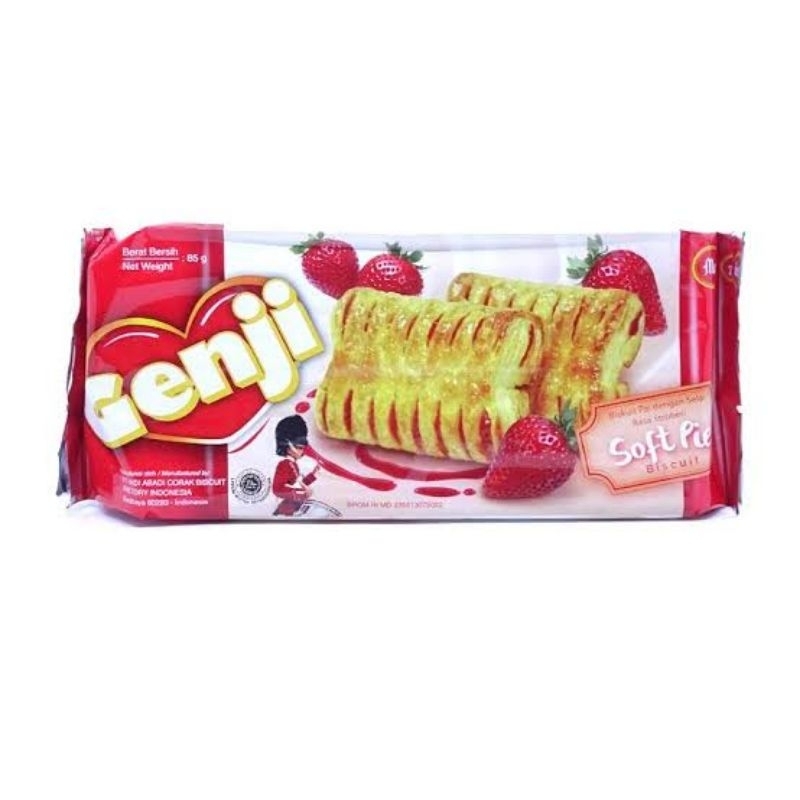 

Monde Genji Soft Pie Rasa Strawberry 85 gram