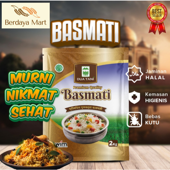 

Beras Diabetes Basmati DUA TANI 2KG