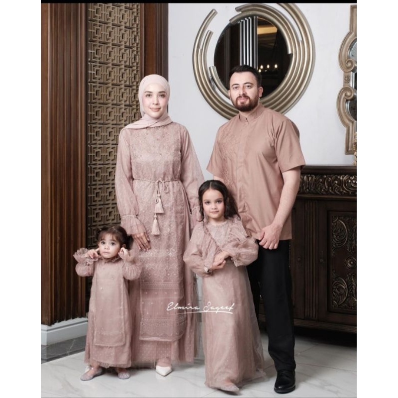 Elmira Sageef x Hamidah Dress Anak New