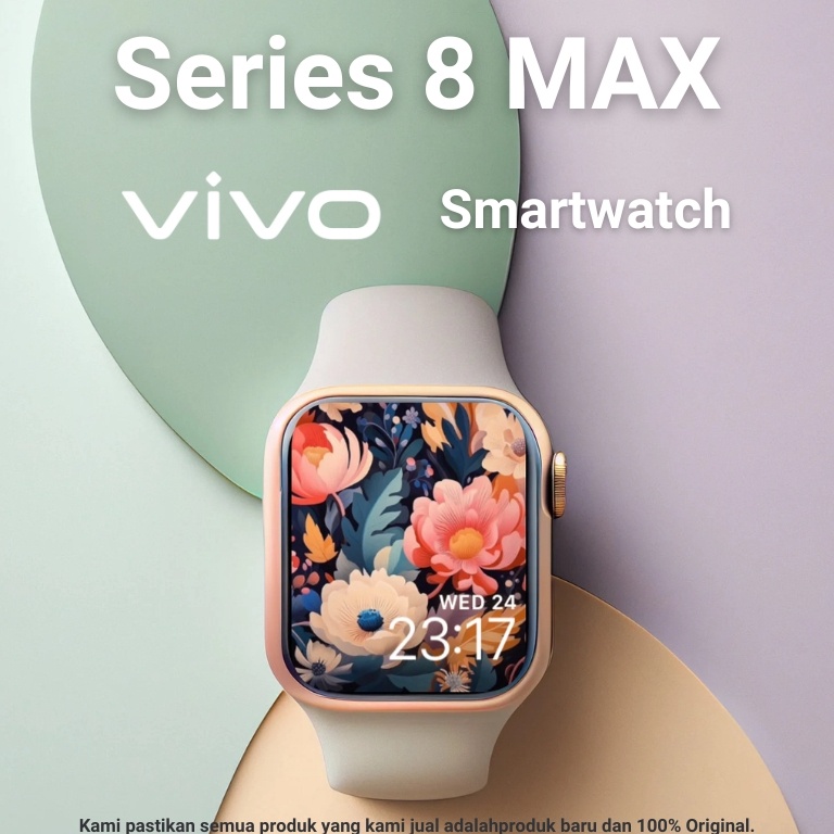 Jangan ketinggalan 1 Originalvivo Smartwatch 8 Max GPS NFC Waterproof Bluetooth Call Jam Smartwatch 