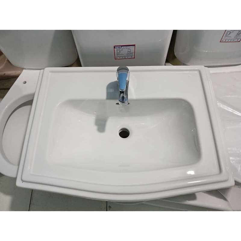 WASTAFEL  TOTO LW 781 CJ-W| WASTAFEL TOTO DI ATAS MEJA