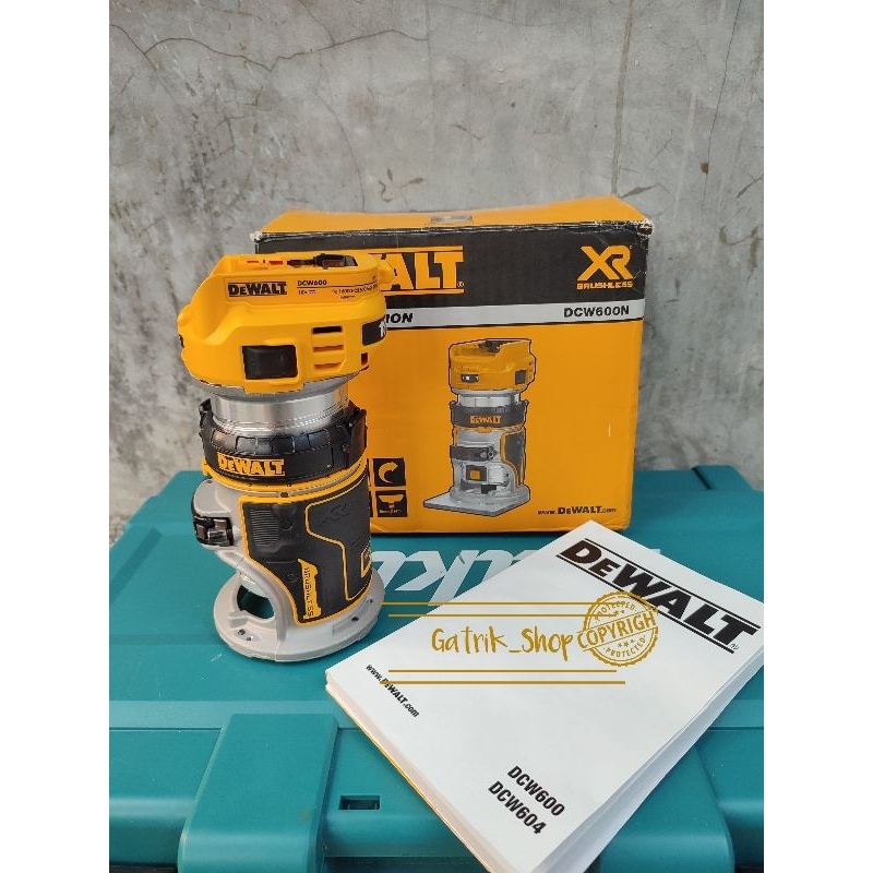 Dewalt DCW 600B Profil Dewalt 18 / 20V XR Cordless Router DCW600B