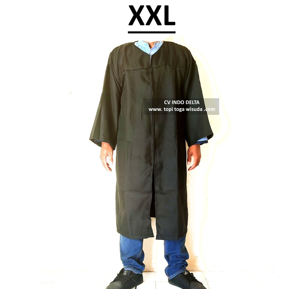 Pasti Bisaa JUBAH TOGA wisuda HITAM jaket toga wisuda redy ribuan pakaian baju kelulusan TK SD SMP S