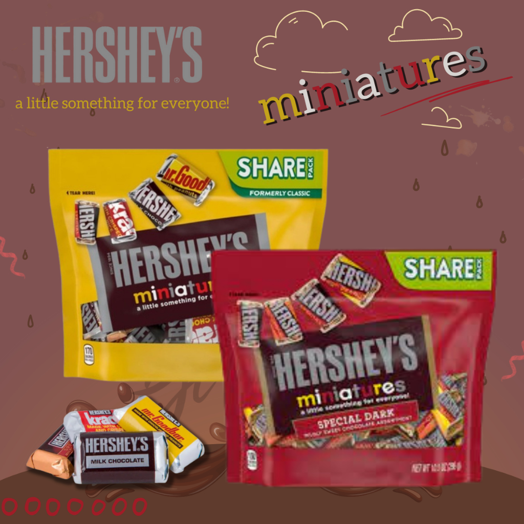 

Hershey's Miniatures Chocolate 1 Pouch