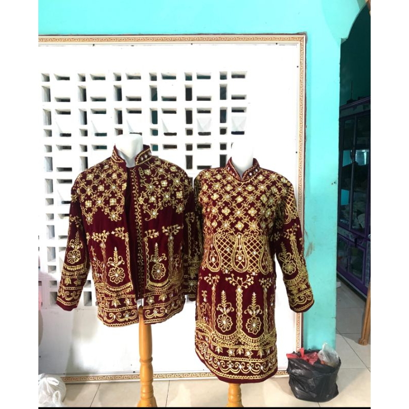 baju pengantin bordir