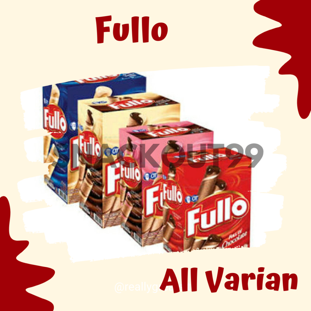 

Fullo Wafer Roll Box All Varian 8 gram x 24 pcs