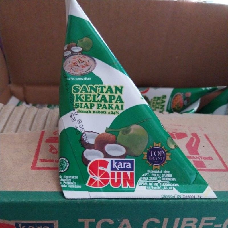 

Santan kelapa siapa pakai Sun kara 65mL