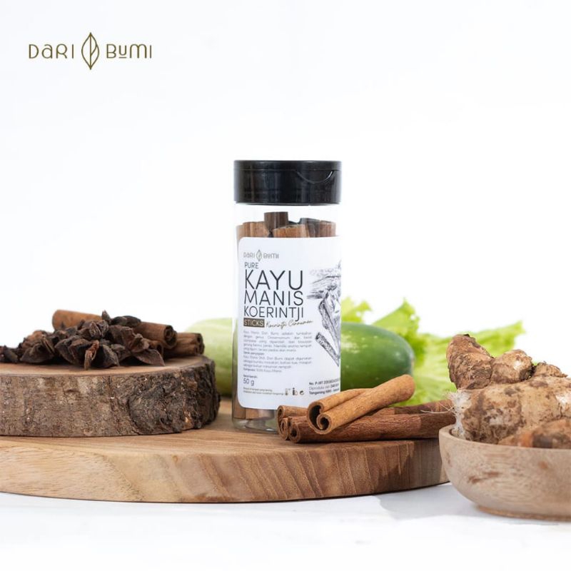 

Kayu Manis Kerinci 50g | Premium Koerintji Cinnamon Stick - Dari Bumi