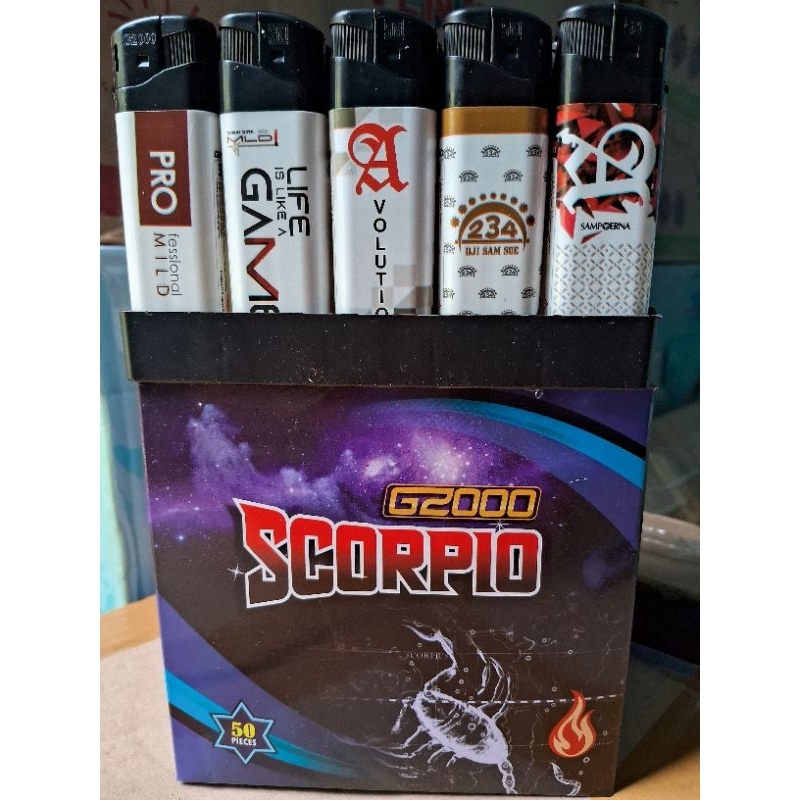 korek magnet G2000 scorpio isi 50pcs per pack