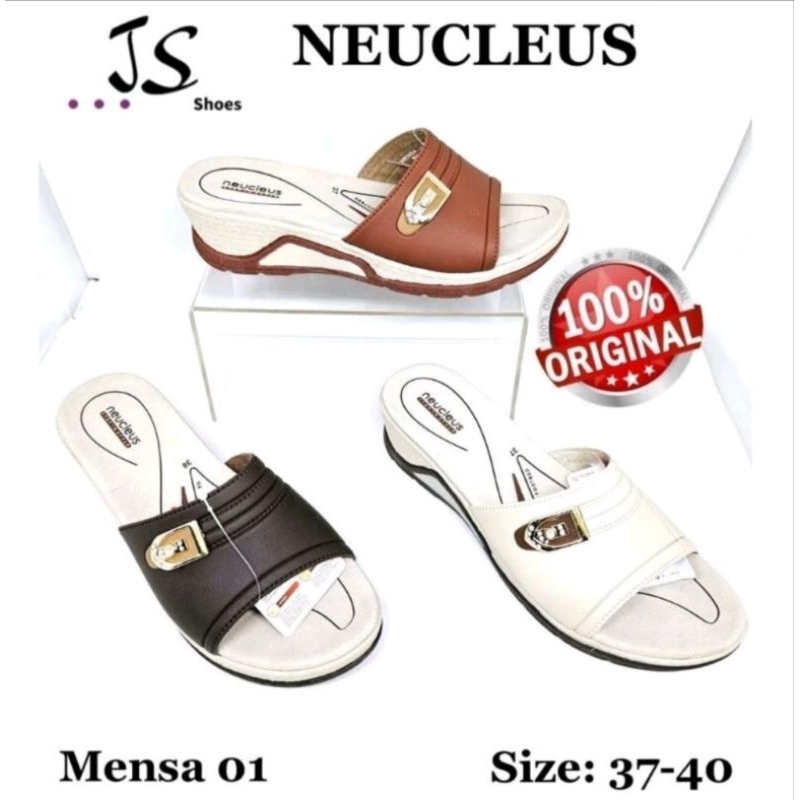 NEUCLEUS MENSA 01 - SANDAL SLOP CASUAL WANITA DEWASA MERK NEUCLEUS ORIGINAL