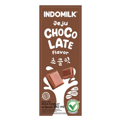 

INDOMILK Jeju Susu UHT Cokelat 180 ml