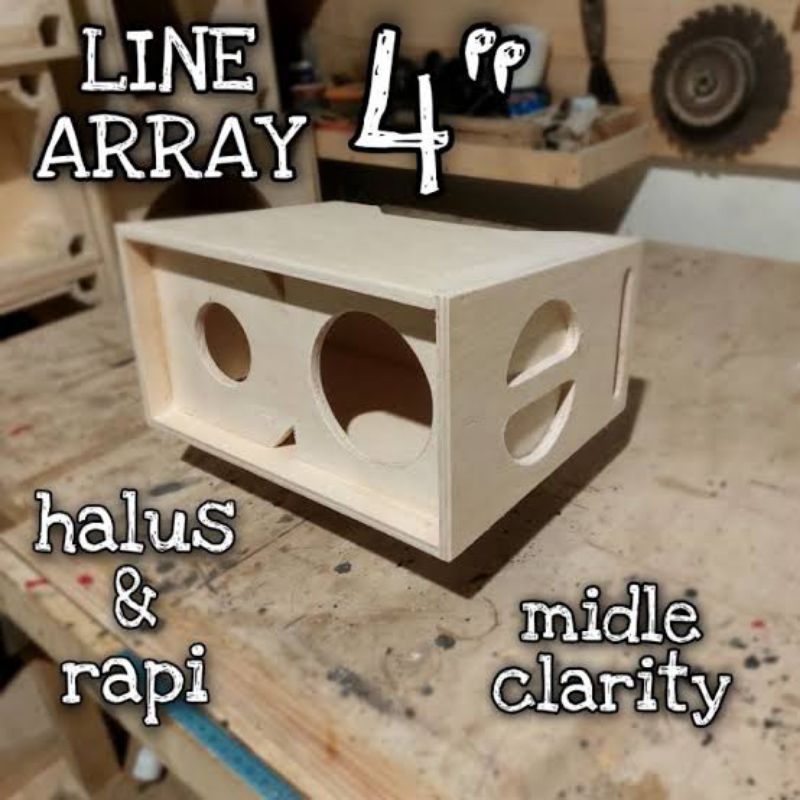 LINE ARRAY 4 INCH MURAH