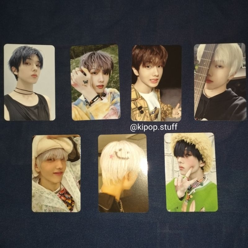 ( READY INA ) photocard jisung nct dream official d2c tds kumon future istj glitch mode beatbox