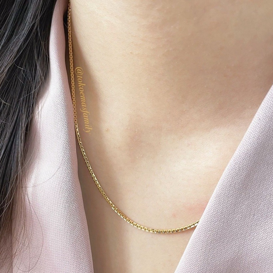 Kalung Emas Kadar 375 (8K) 420 (9K) Berat 3 - 4 Gram an