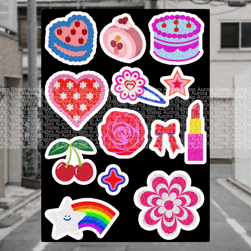 

Sticker Retro Black | Stiker Aesthetic Case Hp | Sticker Helm | Sticker botol tumblr