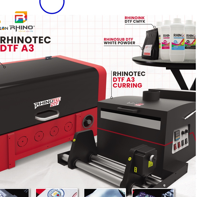 Paket Mesin Stiker DTF A3 Rhinotec