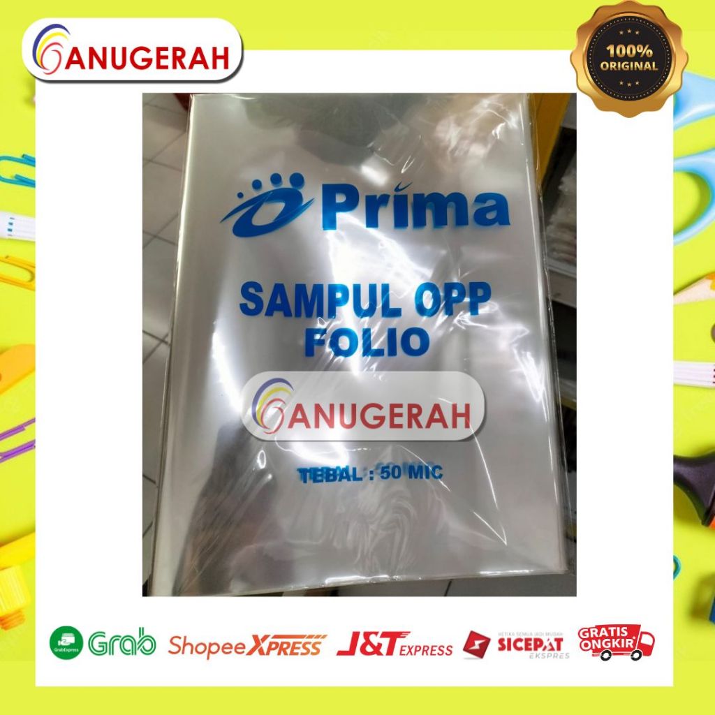 

PRIMA SAMPUL PLASTIK UKURAN FOLIO