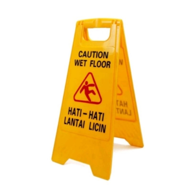 Papan Peringatan Lantai Licin ( Caution Wet Floor)