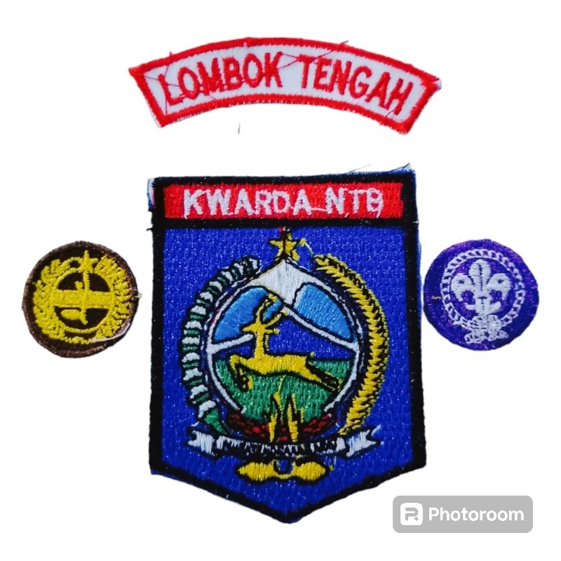 (COD) LOGO SET BORDIR PRAMUKA LENGKAP PUTRI