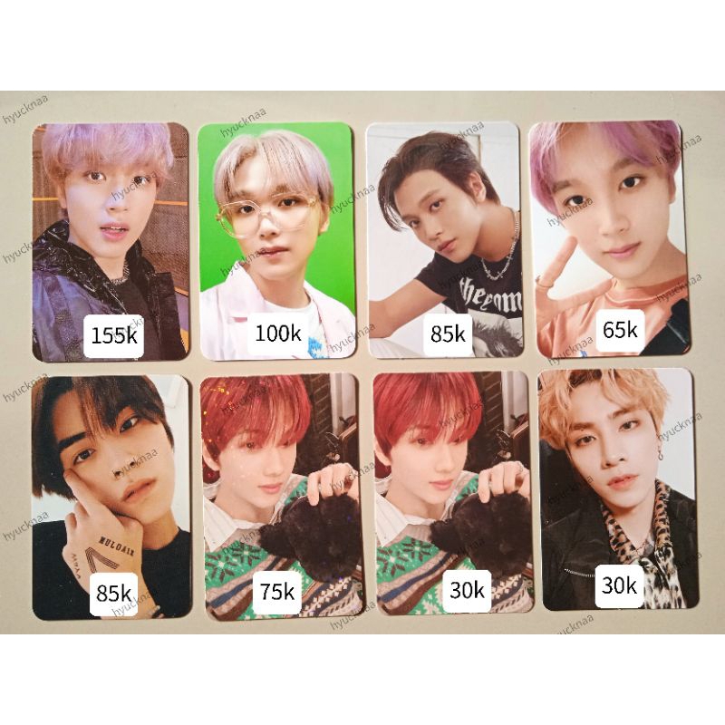 [PHOTOCARD] PC HAECHAN DREAM 127 XIAOJUN JISUNG GITD ACRYLIC TDS 4x6 PHOTOSET AYYO PINK CHRISTMAS SP