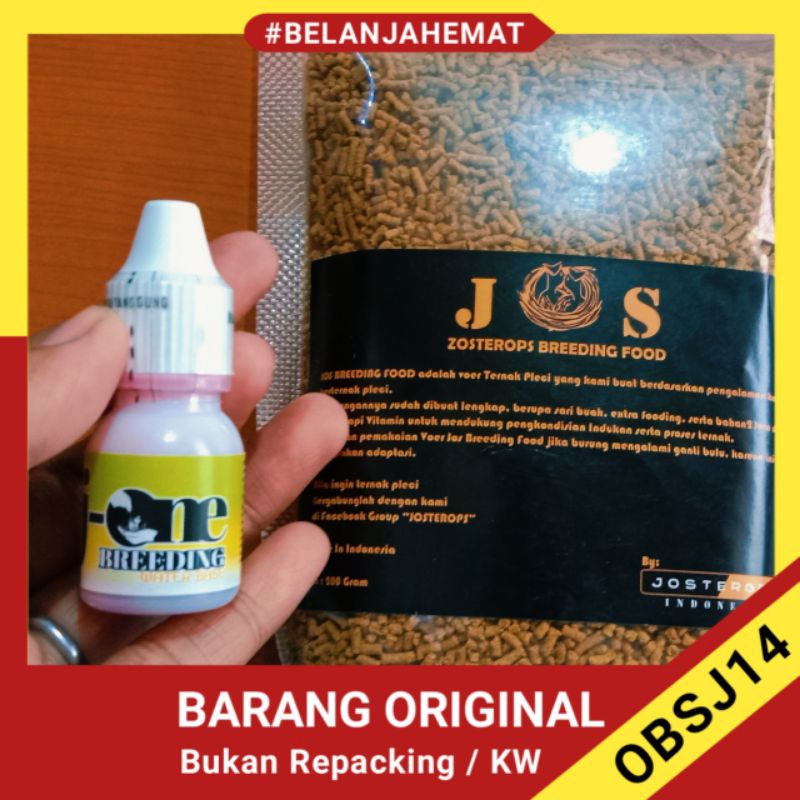 paket Breeding jos Zosterops Breeding food dan j one Breeding paket hemat