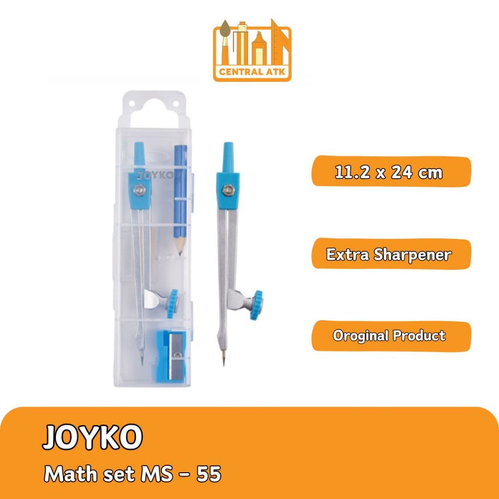 

MATH SET / JANGKA JOYKO MS-55 (1PCS)