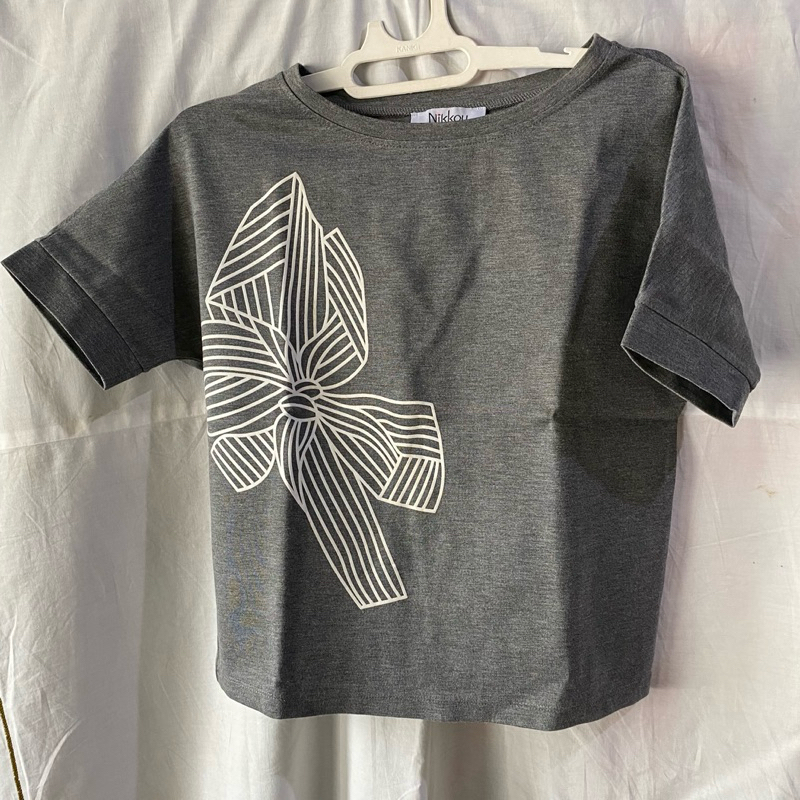 Preloved Blouse Nikkou Dark Grey