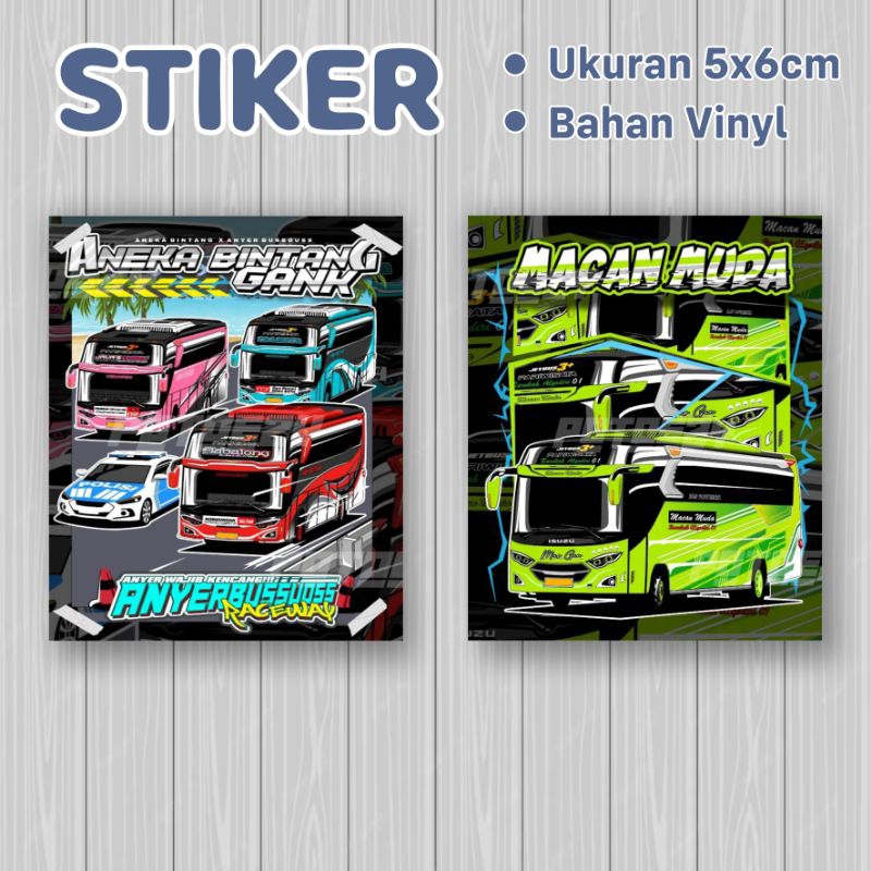 

STIKER BUS (K4)
