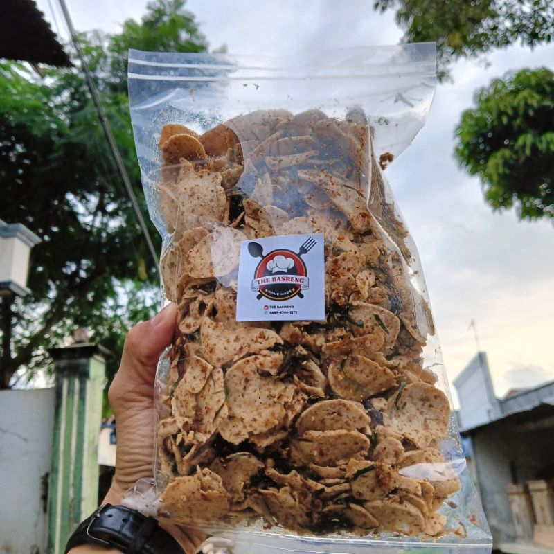 

THE BASRENG 460gram basreng koin empuk renyah