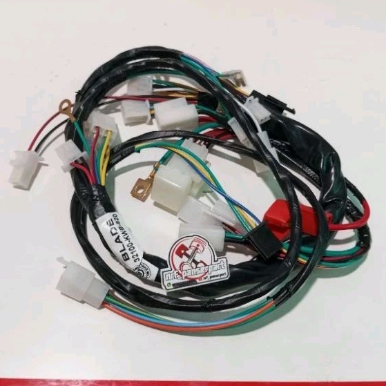 KABEL BODI BLADE 110 KWB +SOKET AKI (ACCU)/WIRE HARNESS/CABLE BODY SET HONDA BLADE 110 LAMA/OLD KWB 
